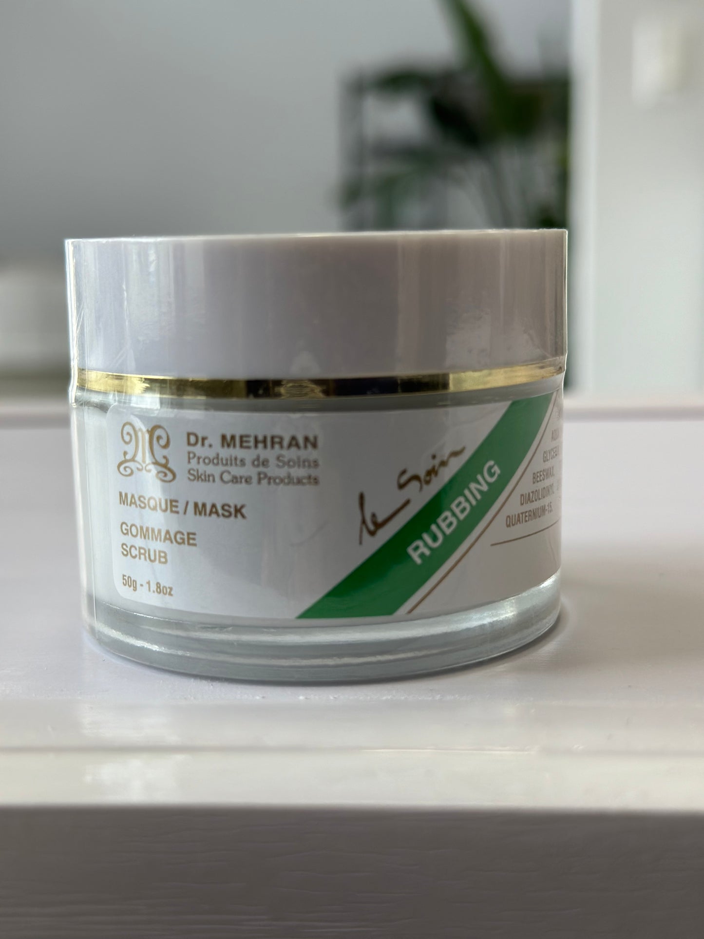 MASQUE RUBBING DE DR MEHRAN