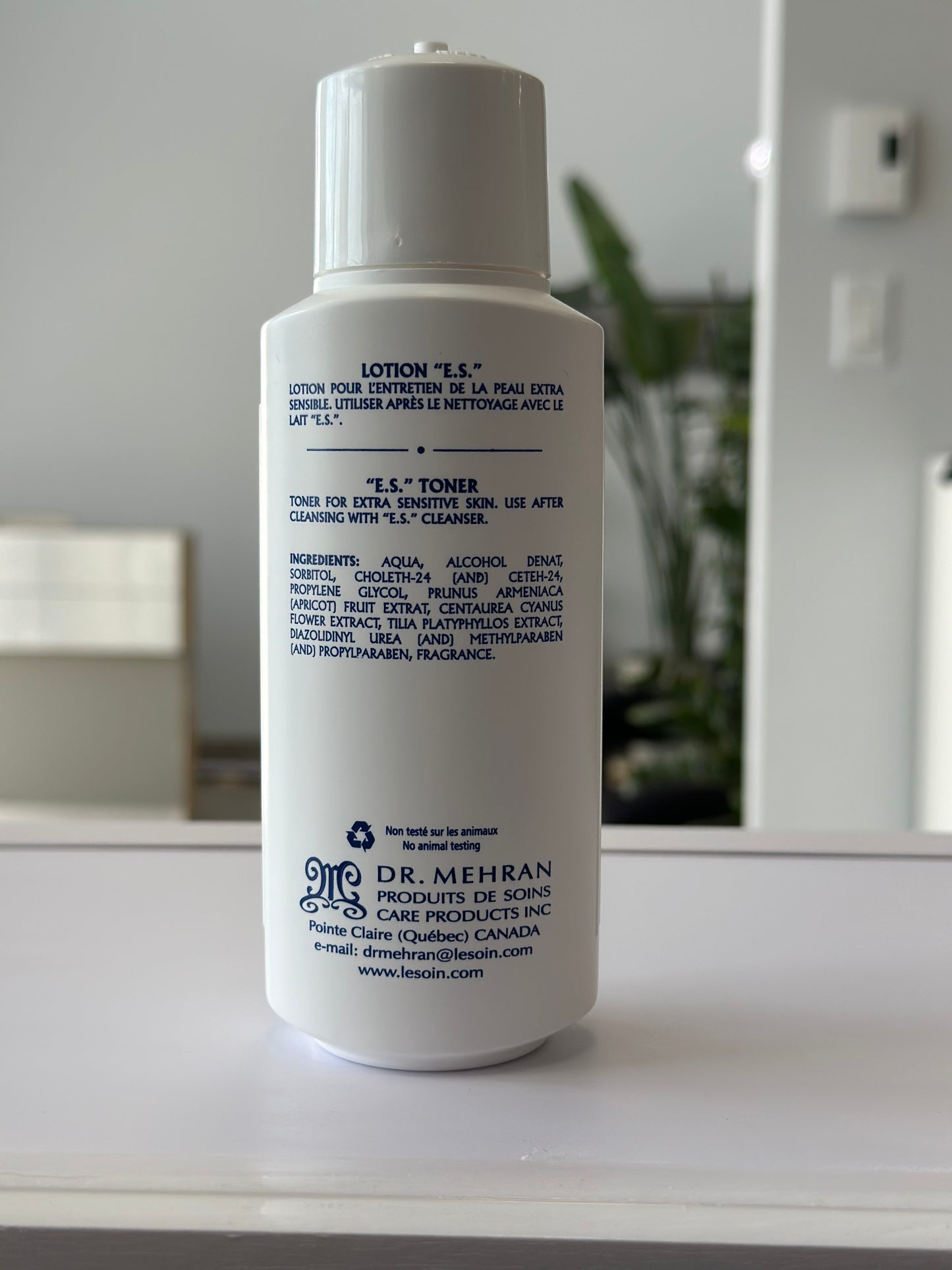 LOTION PEAU EXTRA-SENSIBLE DR MEHRAN