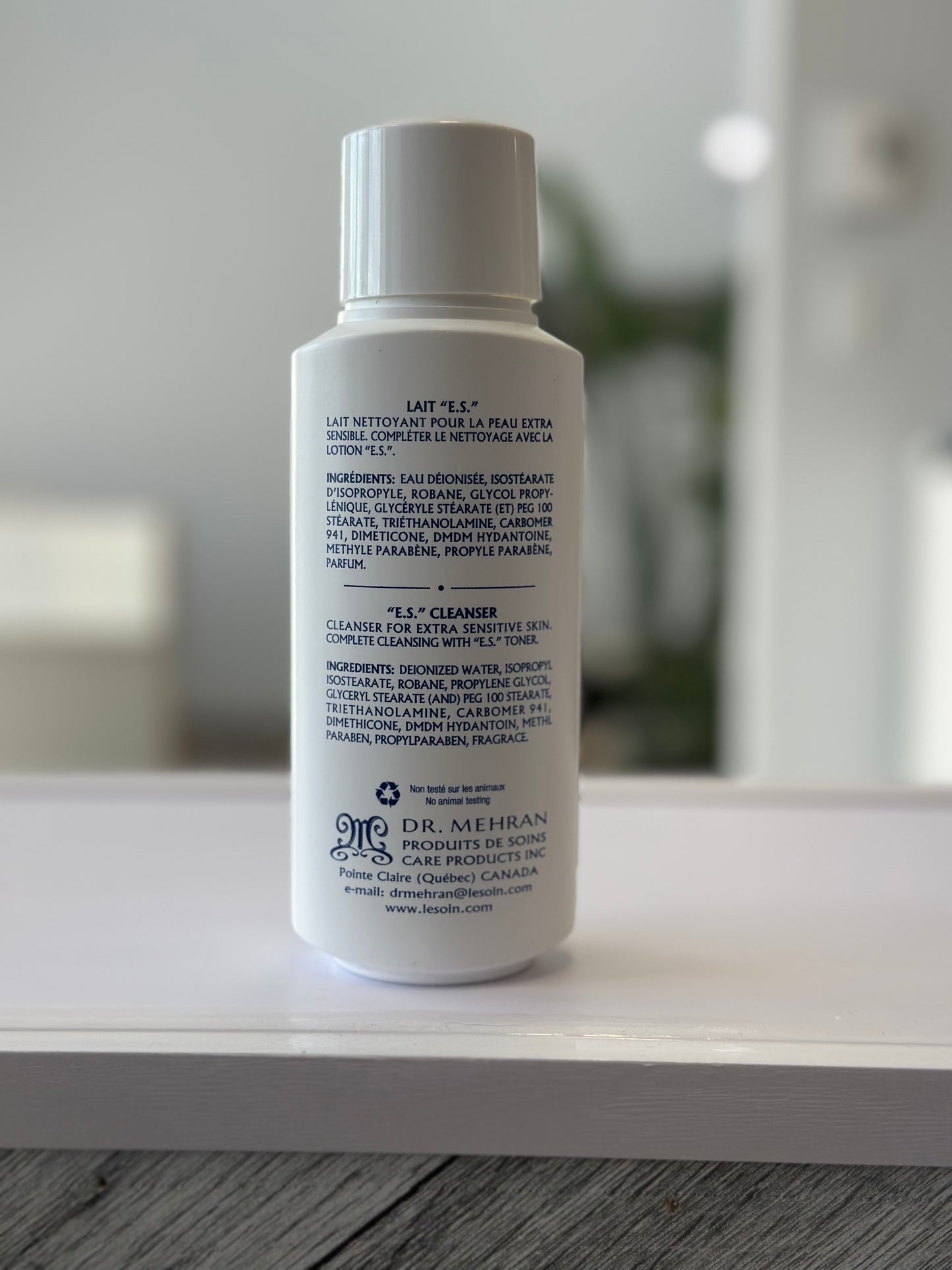 LAIT HYDRATANT PEAU EXTRA SENSIBLE DR MEHRAN