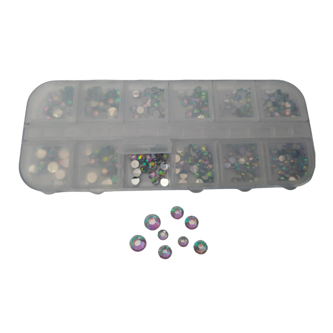 Ensemble de pierres multicolores