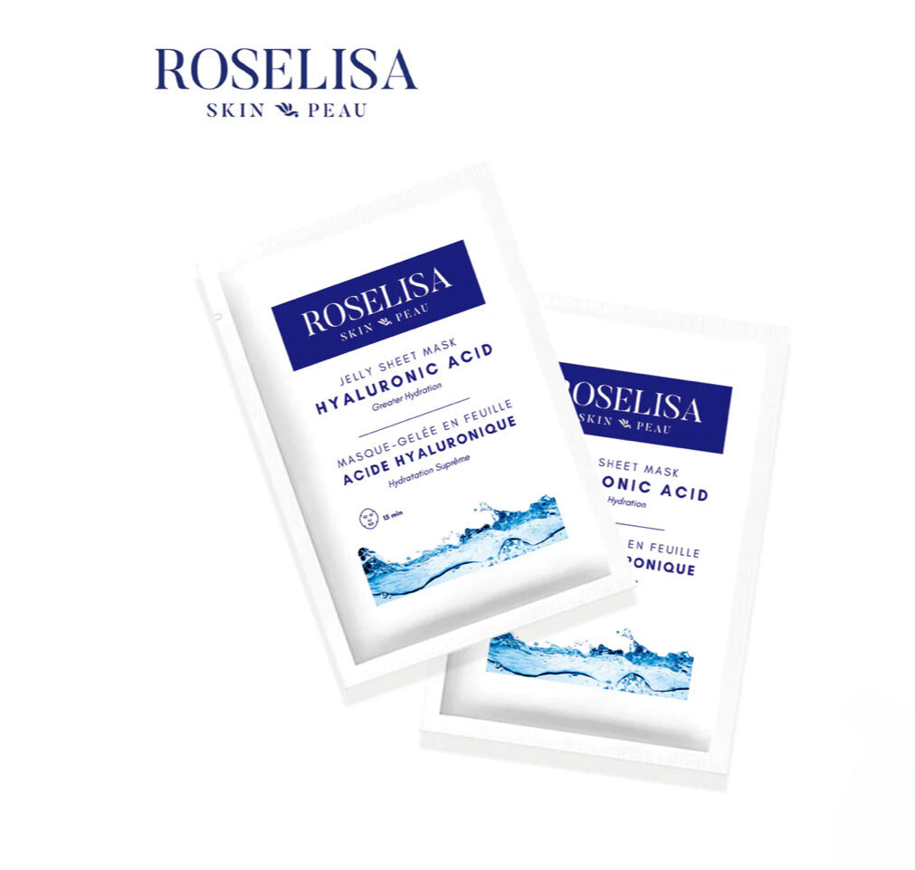 MASQUES DE GELÉE EN FEUILLE