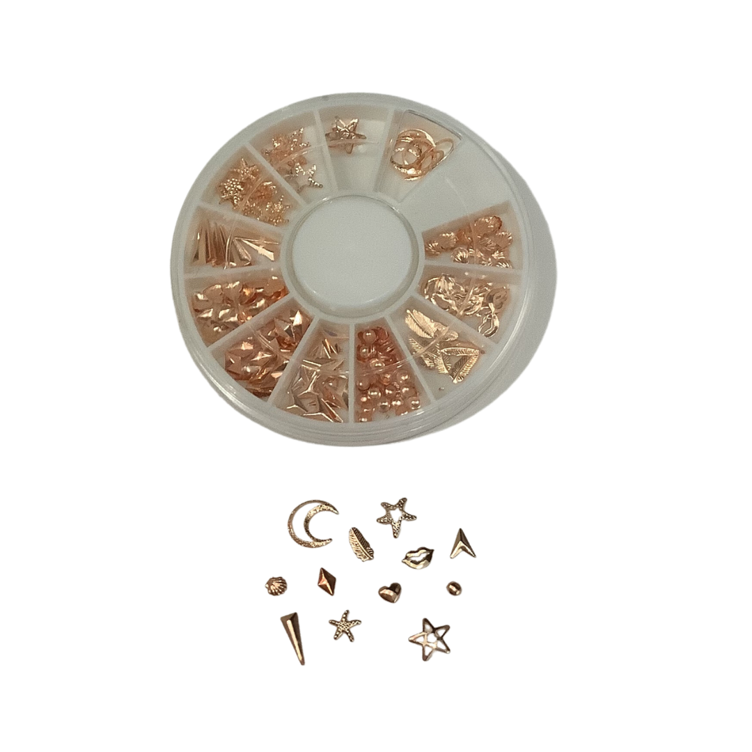 Roulette accessoires rose gold