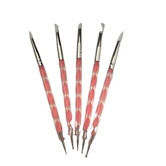 ensemble de 5 dot tools et embouts silicones